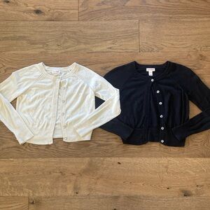 Lot of 2 Cat & Jack Girl’s Cardigans